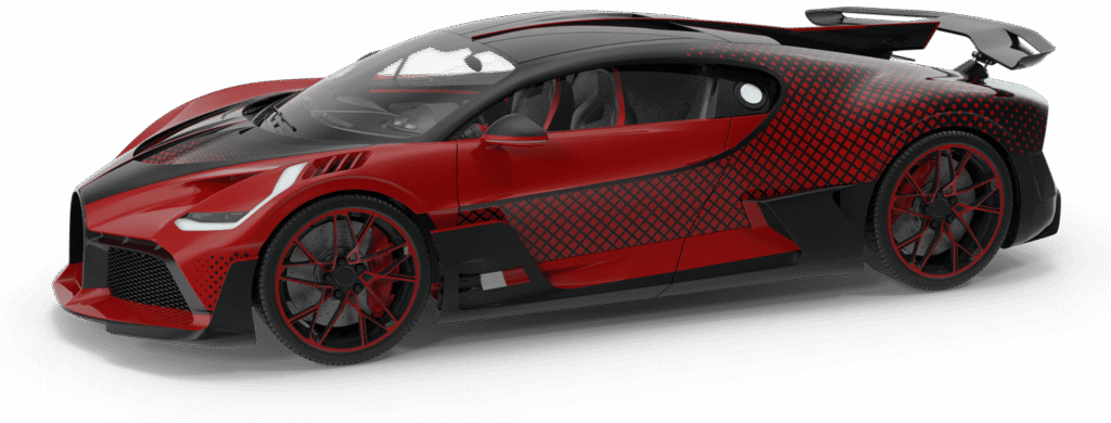hypercar luxury racer red D2VFZGJ