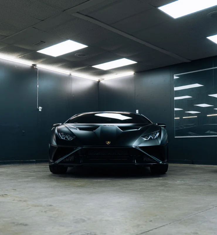 How Much Does PPF Cost in Dallas? A Guide to Coverage and Pricing 1 Black Ferrari at shield by design studio