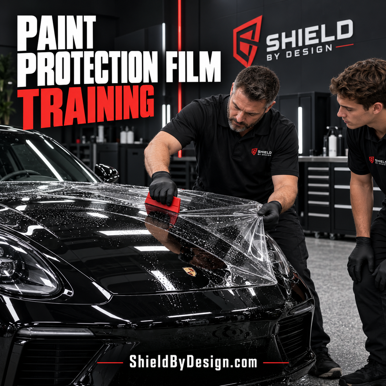 ShieldbyDesign Training 2 Shield By Design Paint Protection Film Training